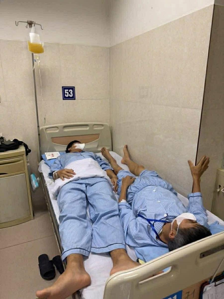 Hoàng đang từng ngày chống chọi với căn bệnh quái ác